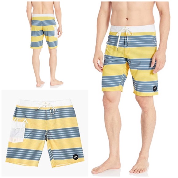 RVCA Other - RVCA ‘Uncivil’ Stripe Trunk